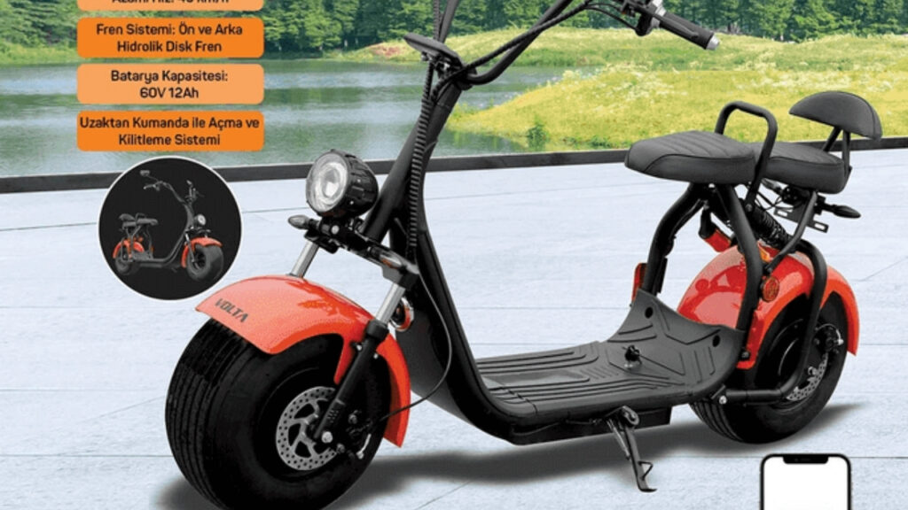 30 Mayıs a101 Kataloğu 2024 ile Volta YIDE Elektrikli Moped Geliyor!