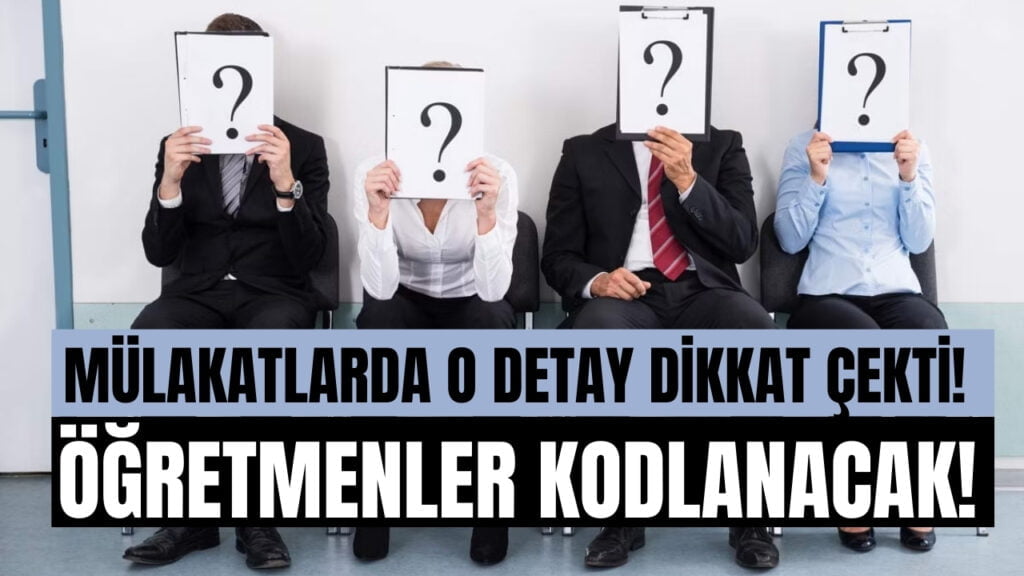 Öğretmen Mülakatları Nasıl Olacak